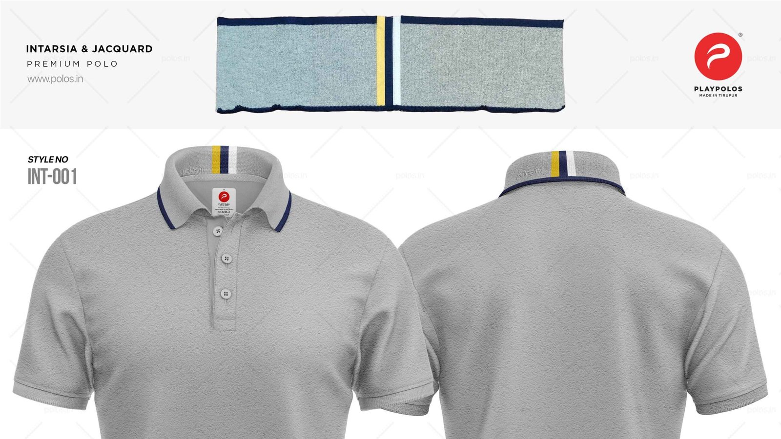 001 Intarsia Jacquard Collar Polo Tshirt Scaled — Polo T-Shirts Net