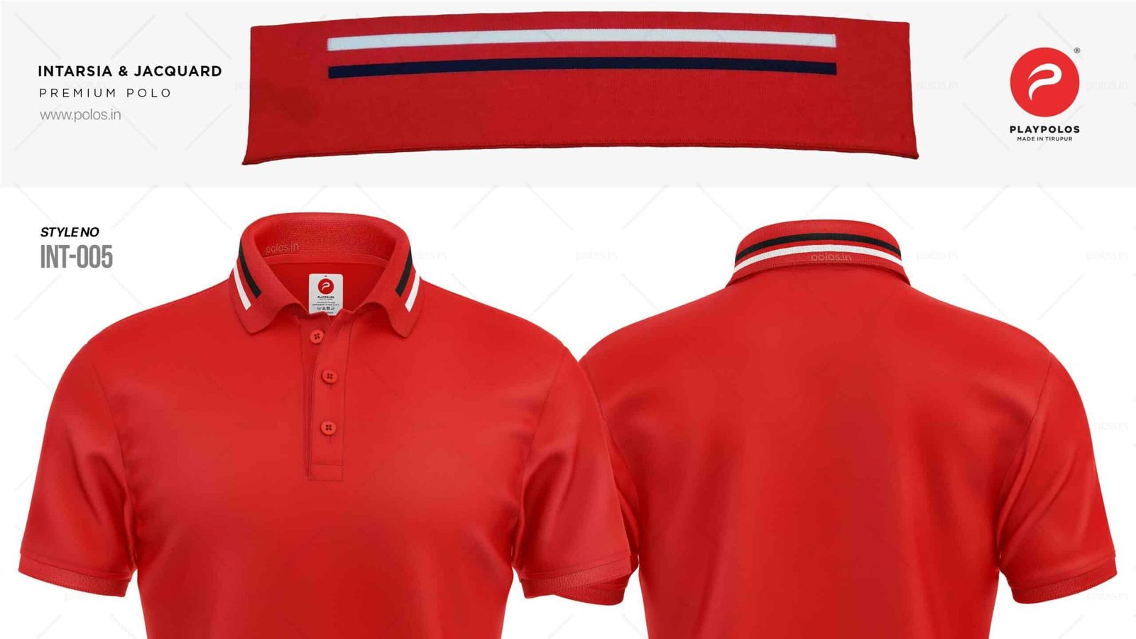 005 Intarsia Jacquard Collar Polo Tshirt Scaled — Polo T-Shirts Net