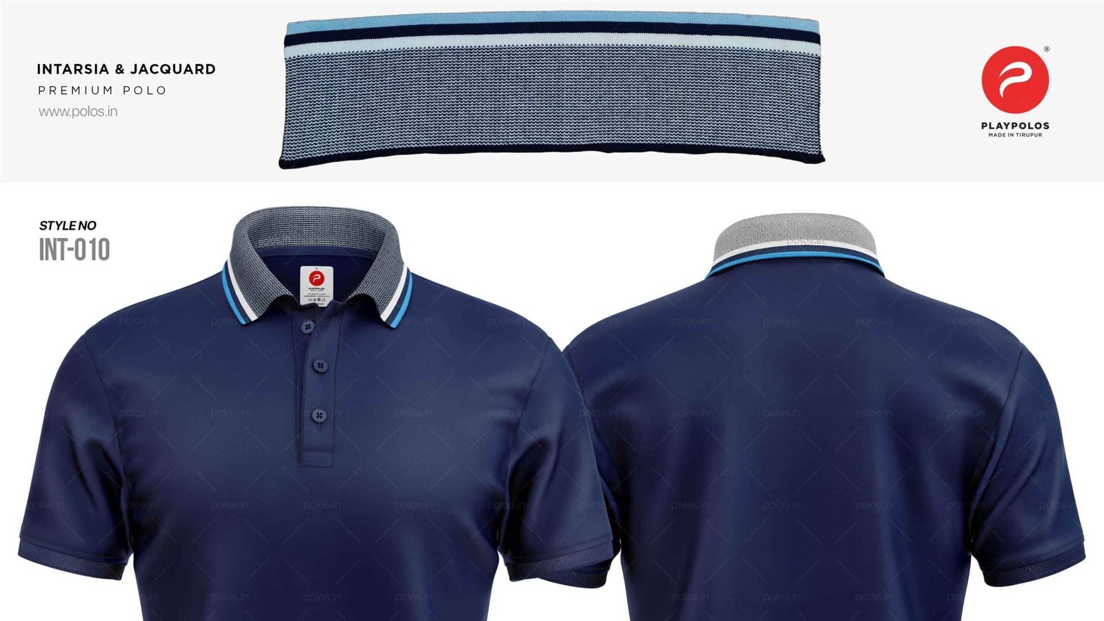 010 Intarsia Jacquard Collar Polo Tshirt Scaled — Polo T-Shirts Net
