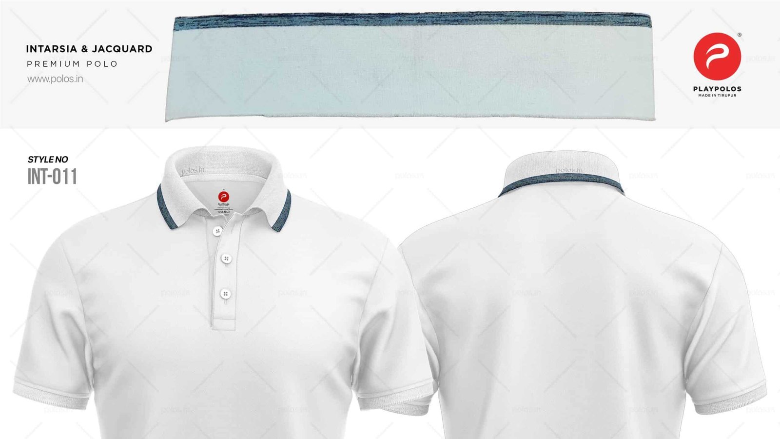 011 Intarsia Jacquard Collar Polo Tshirt Scaled — Polo T-Shirts Net