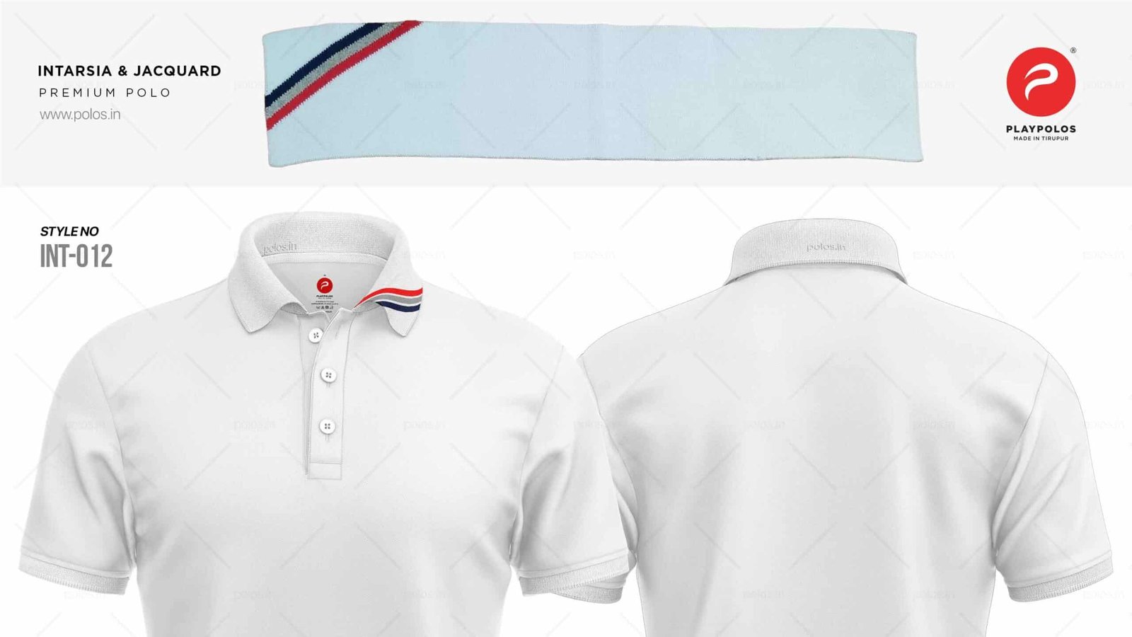 012 Intarsia Jacquard Collar Polo Tshirt Scaled — Polo T-Shirts Net