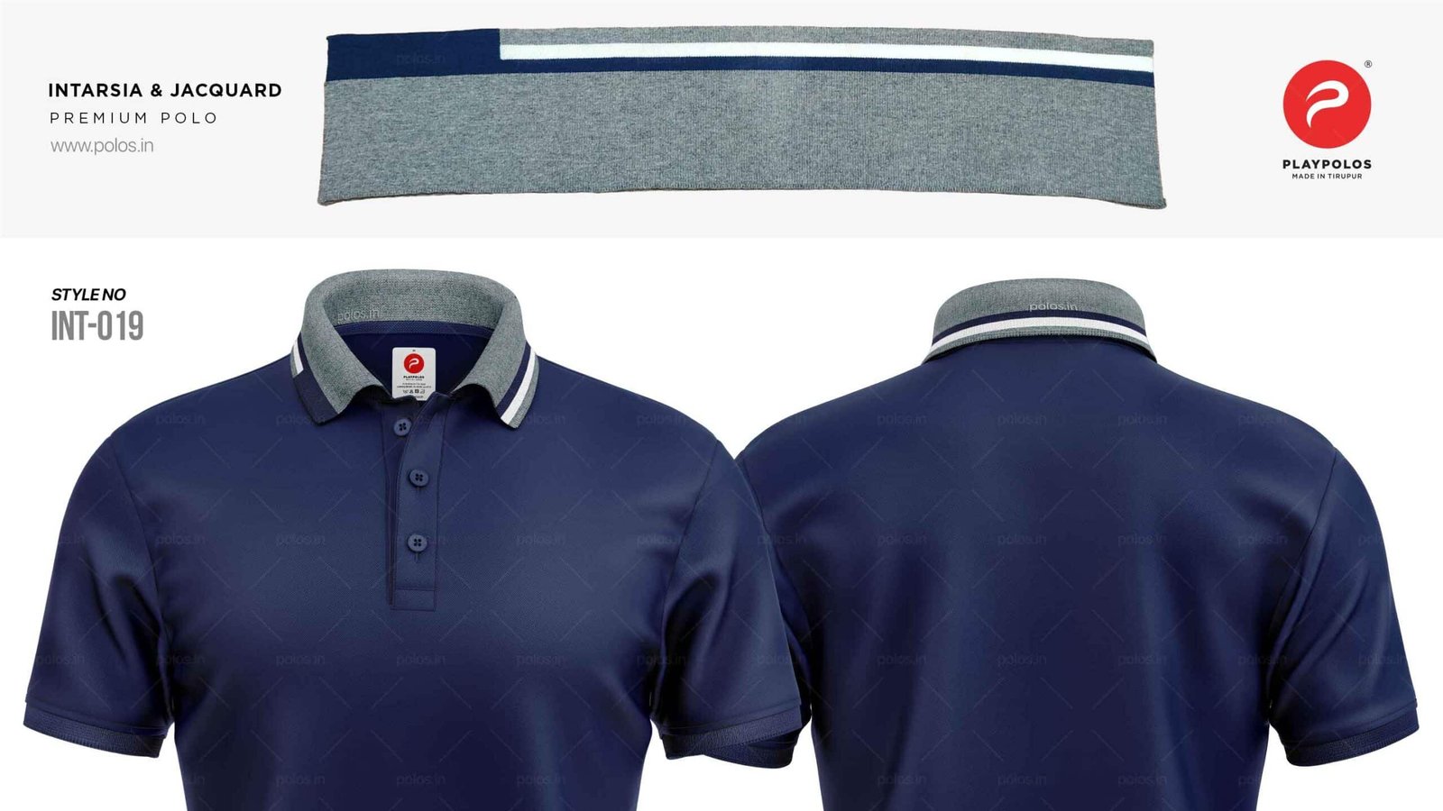 019 Intarsia Jacquard Collar Polo Tshirt Scaled — Polo T-Shirts Net