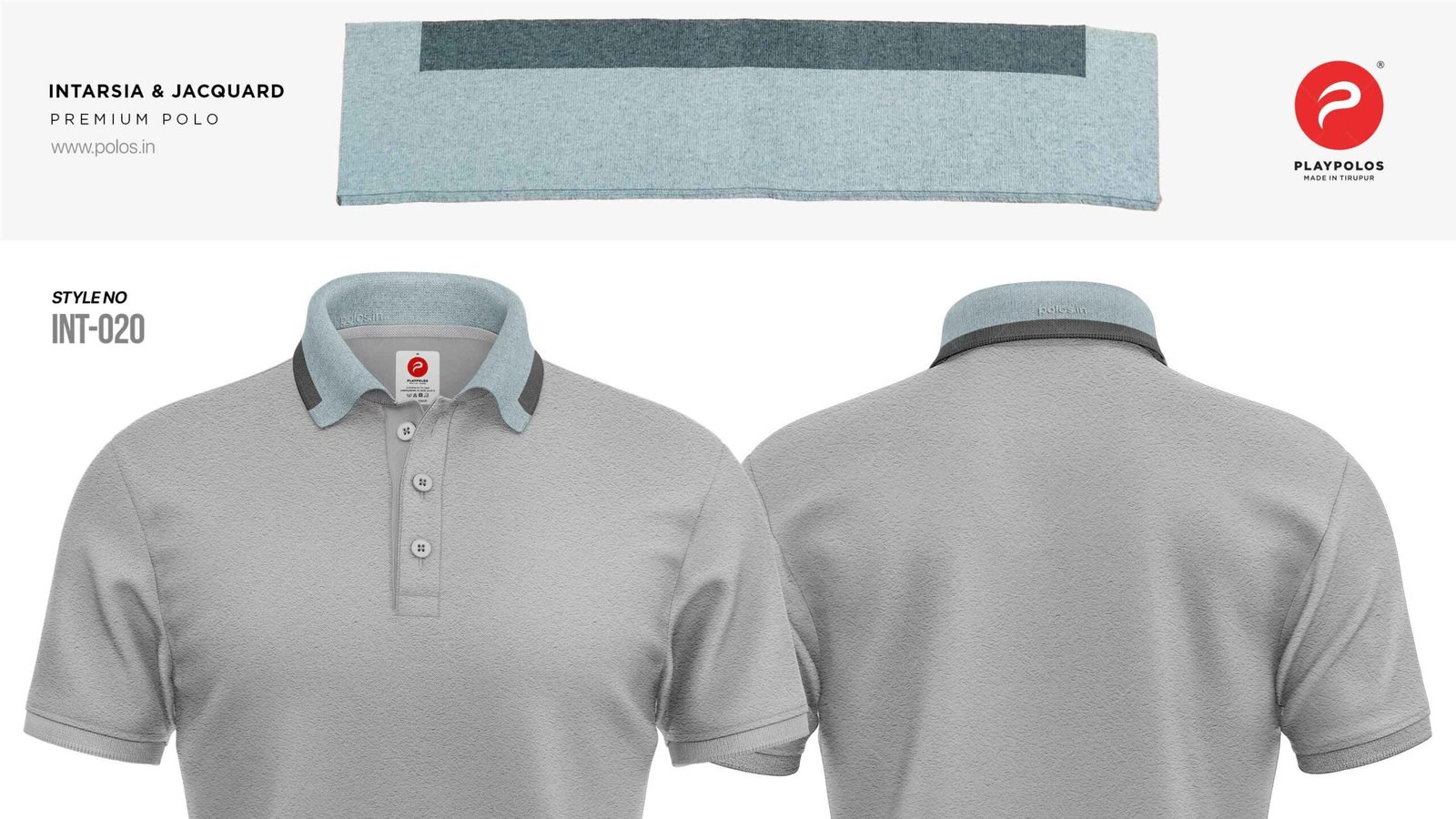 020 Intarsia Jacquard Collar Polo Tshirt Scaled — Polo T-Shirts Net