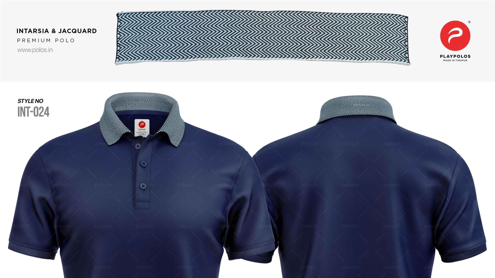 024 Intarsia Jacquard Collar Polo Tshirt Scaled — Polo T-Shirts Net
